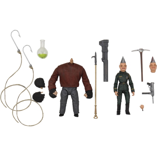 Puppet Master 4 Inch Action Figure Ultimate 2-Pack - Pinhead & Tunneler