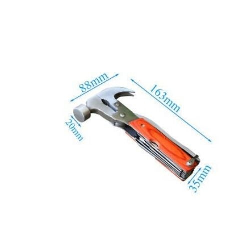 Multifunction Foldable Pliers Knife Screwdriver Emergency Pocket Tool Hammer