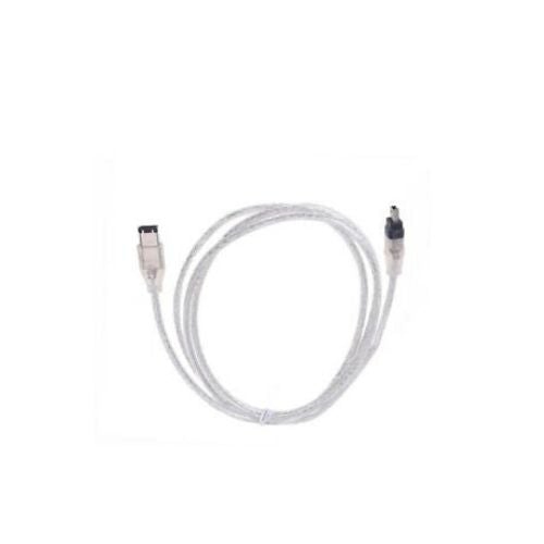 Câble FireWire 400 nouveau câble IEEE 1394 noir 4 broches vers 4-6 broches câble mâle à mâle