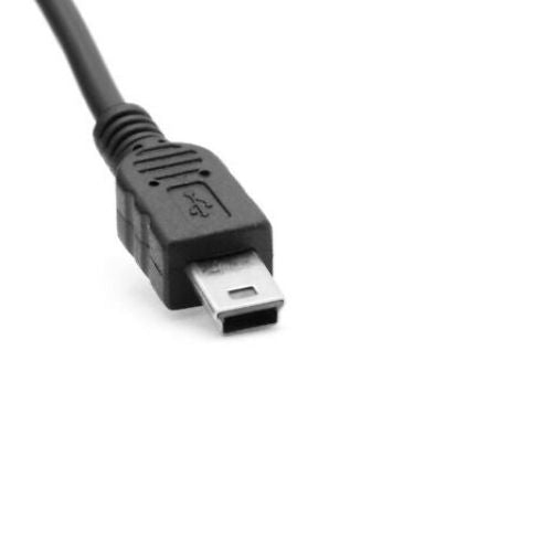 Nouveau câble USB 6 pi 6F noir 2.0 mâle A vers mini B 5 broches