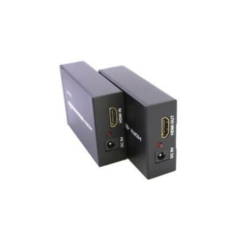 HDMI Extender Over Ethernet Network Lan RJ45 Cat Cable Signal Repeater w/ Power