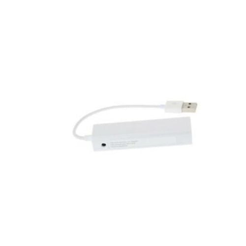 Concentrateur USB à 2.0 3 ports, adaptateur réseau local Ethernet RJ45