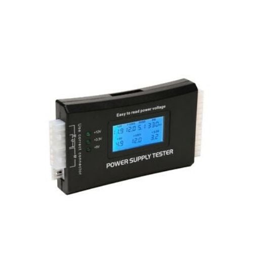Power Supply Tester PC Computer LCD 20/24 Pin 4 PSU ATX BTX ITX SATA HDD Digital