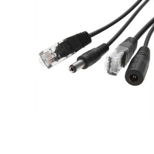 Passive Power over Ethernet PoE Adapter Injector+ Splitter Kit 5v 12v 24v 48v