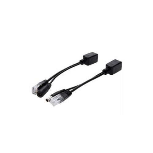 Passive Power over Ethernet PoE Adapter Injector+ Splitter Kit 5v 12v 24v 48v