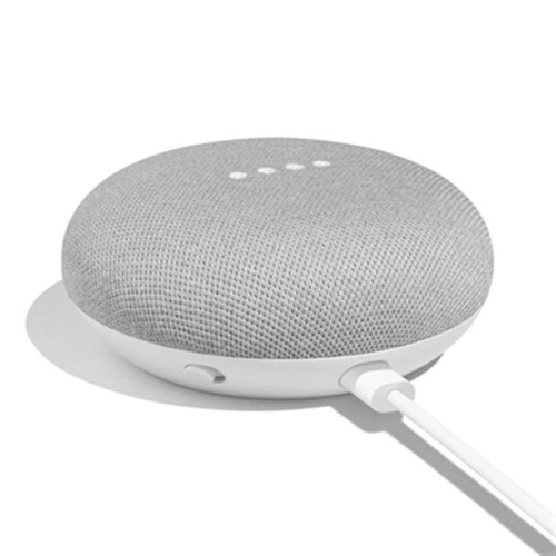 Google Home Mini (1st Gen) Smart Speaker with Google Assistant, Chalk by GOOGLE - Open Box condition - Image 2