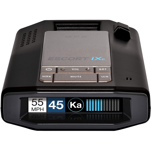 Escort IXC Laser Radar Detector - Extended Range, Wifi Connected Car Compatible, Auto Learn Protection, Voice Alerts, Multi Color Display,