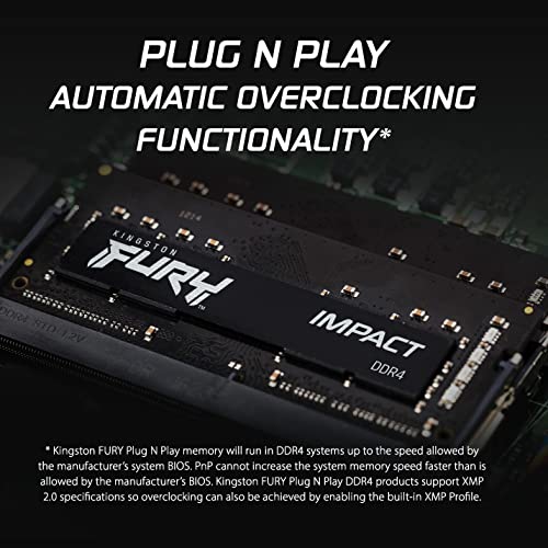 Kingston FURY Impact 32GB (2 x 16GB) DDR4 SDRAM Memory Kit