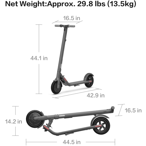 Trottinette électrique Ninebot E22 de Segway - remis à neuf