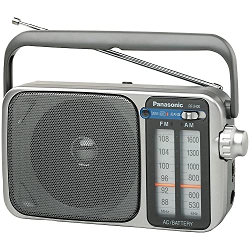 Emerson EAS-3002 Portable Retro Radio with Built-in Rechargable Battery,  Espresso 