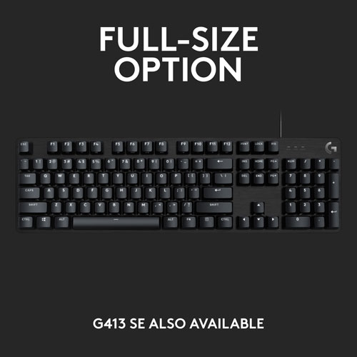 Logitech G413 TKL SE Backlit Mechanical Gaming Keyboard