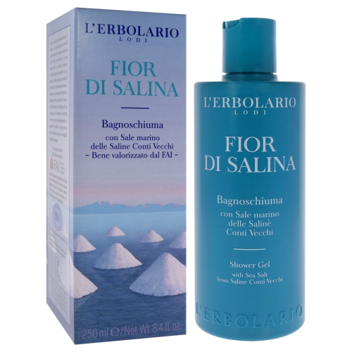 Shower Gel - Fior Di Salina by LErbolario for Unisex - 8.4 oz Shower Gel