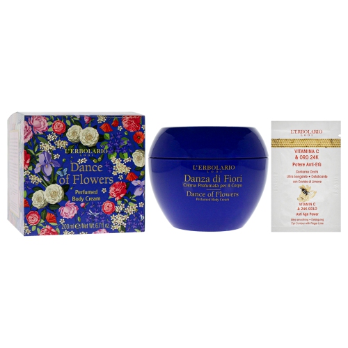Perfumed Body Cream - Dance Of Flowers by LErbolario for Women - 6.7 oz Body Cream