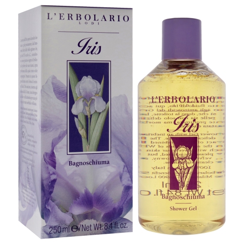 Shower Gel - Iris by LErbolario for Women - 8.4 oz Shower Gel