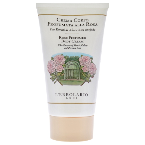 Perfumed Body Cream - Rose by LErbolario for Unisex - 5.07 oz Body Cream