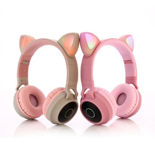 Kids Wireless/Wired Headphones with MIC,12H Playtime, Stereo Sound,Bluetooth 5.0, Foldable for School