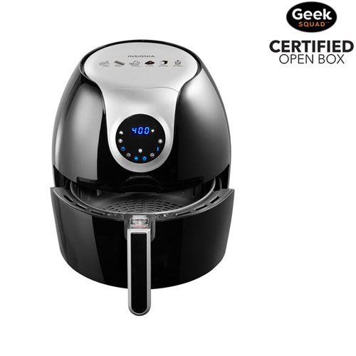 Insignia Air Fryer - 5L/5.28QT - Black- Only at Best Buy - Open Box