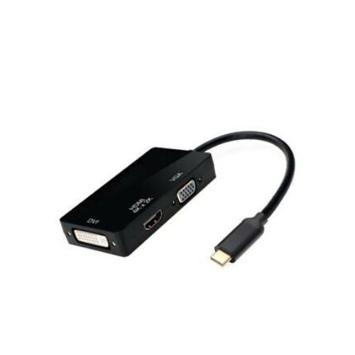 USB-C to HDMI / DVI / VGA Converter Video Adapter 4K x 2K