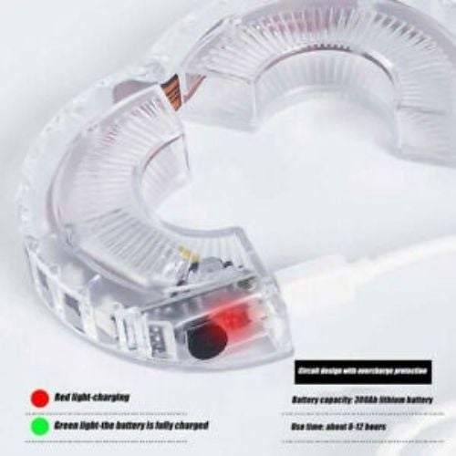 LED Bike Wheel Light 7 Color USB Rechargeable Hub Safety Tire Lights