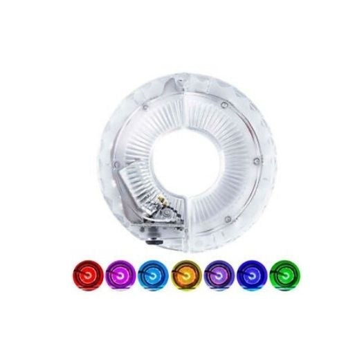 LED Bike Wheel Light 7 Color USB Rechargeable Hub Safety Tire Lights
