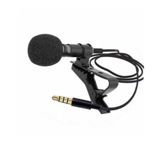 Lavalier Mic Mini Clip-on Ultimate Omnidirectional Portable Wired Microphone