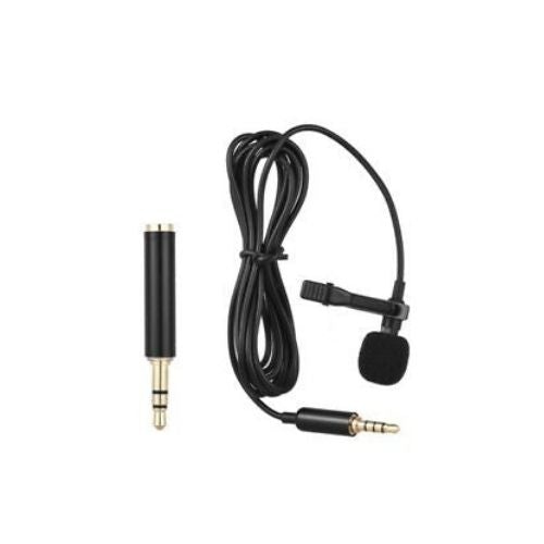 Lavalier Mic Mini Clip-on Ultimate Omnidirectional Portable Wired Microphone