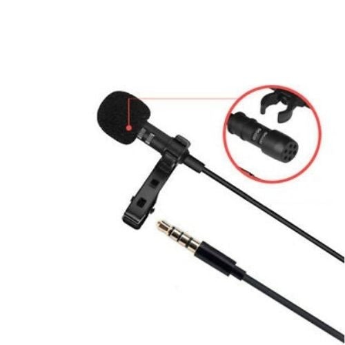 Lavalier Mic Mini Clip-on Ultimate Omnidirectional Portable Wired Microphone