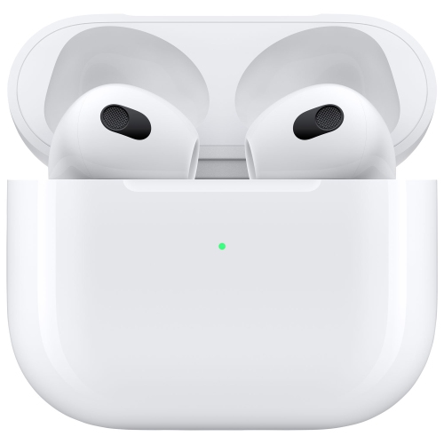 Boîte ouverte - Écouteurs boutons 100 % sans fil AirPods (3e génération)  Apple avec étui de recharge MagSafe - Blanc