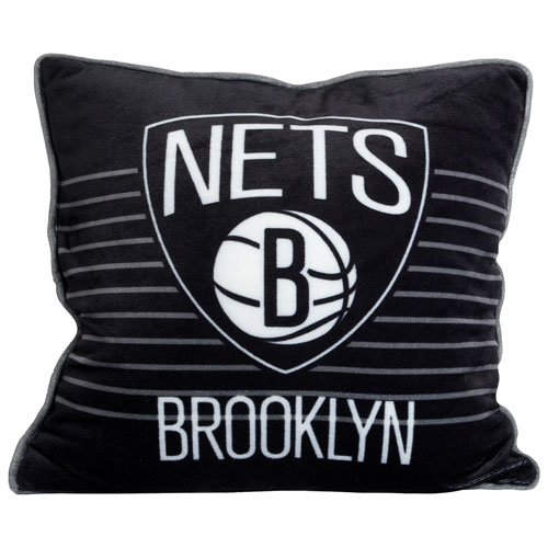 Coussin décoratif sur le thème de la NBA - Nets de Brooklyn