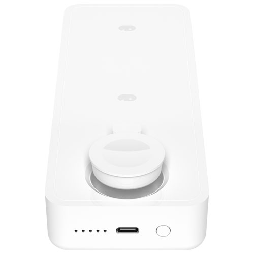 Einova 3-in-1 Portable Wireless Charger for iPhone - White