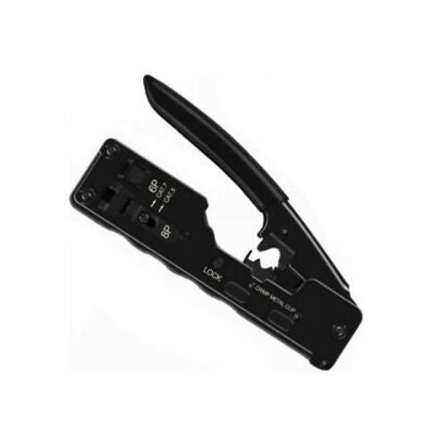 RJ45 RJ11 RJ12 Network Ethernet Cable Crimping Tool Compact Modular Crimper