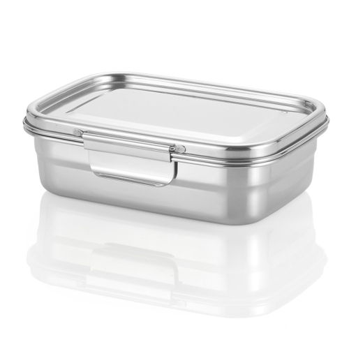 Stainless Steel Bento Lunch Box - 1260 ml - Set Of 2