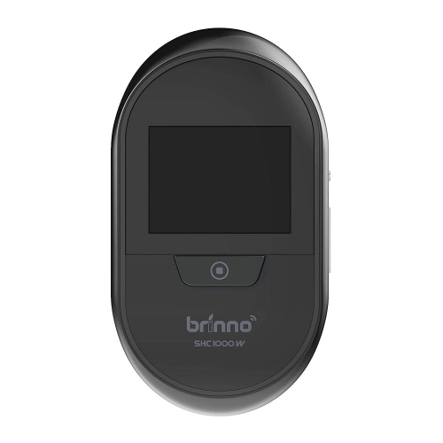 Brinno Duo SHC1000W Front Door Peephole Camera- Smart Home Security System with Mobile and Live Feed