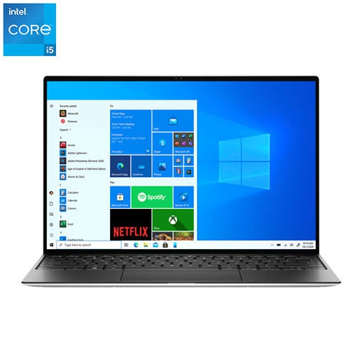 DELL  Xps 13.4" Laptop - Platinum (Intel Core I5-1135G7/512GB SSD/8GB Ram/windows 10) - In Silver 