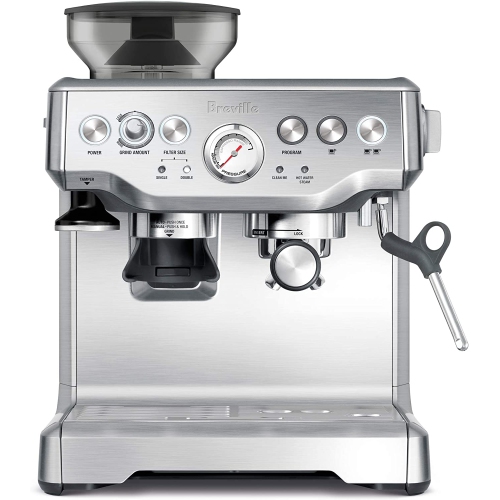 REFURBISHED - Breville Barista Express Espresso Machine (BES870XL) - Stainless Steel.