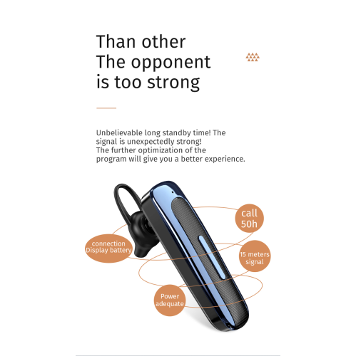 Écouteurs mains libres 30 heures d’autonomie pour les entreprises et les camionneurs