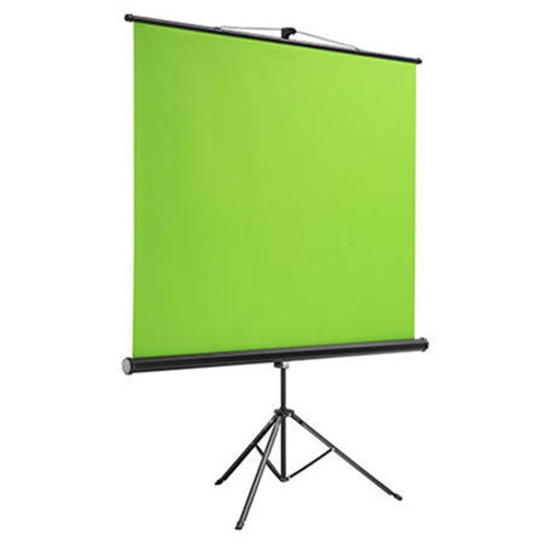 Green Screen Backdrop with Stand Portable Gaming Streaming Home Theatre, for gaming, podcasting, live streaming,YouTube(150x180cm)