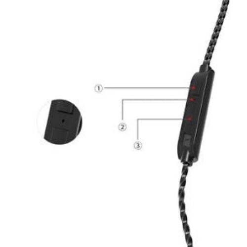 Double Unit Drive In Ear Earphone HiFi Quality Sound Headphone Earbud