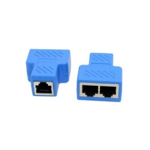 Câble réseau Ethernet répartiteur 1 à 2 adaptateur en y RJ45 CAT5e CAT 6 LAN