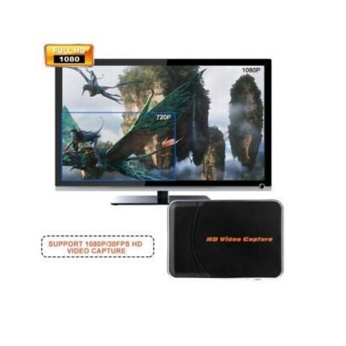 HDMI to MP4 Video Capture Converter HD 1080P TV Video Game Recorder HDMI to USB