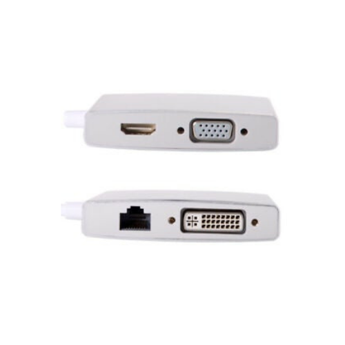 USB 3.0 to HDMI / DVI / VGA External Graphics Video Card Adapter W/ Network Lan