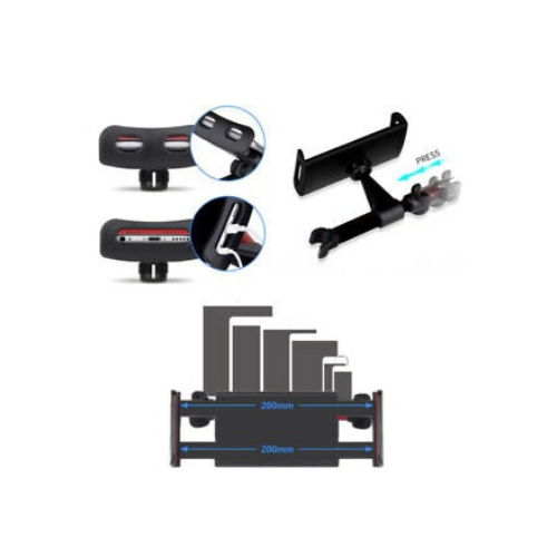 Car Back Seat Holder For Phone and Tablet Universal Mount Android Pad Bracket