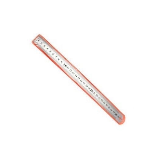 Metal Stainless Steel Ruler Metric Rigid Straight Edge for Measuring 30CM