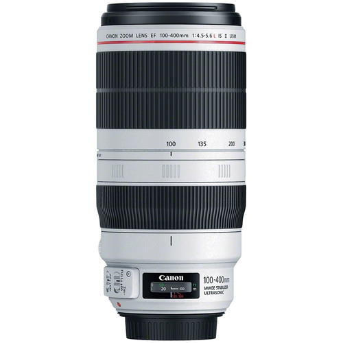 Canon EF 100-400mm f/4.5-5.6L IS II USM Lens - 7PC Accessory Bundle Includes: Macro/Close Up Lenses, Blower, Cleaning Pen, Microfiber Cloth and