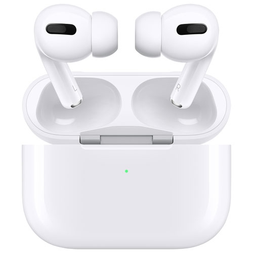 Open Box - Apple AirPods Pro (1st Gen) In-Ear Noise Cancelling True  Wireless Earbuds with MagSafe Charging Case - White