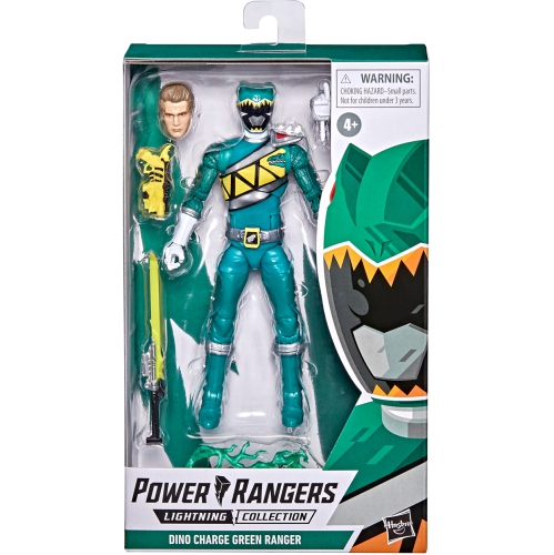 POWER RANGERS  6 Inch Action Figure Lightning Collection Wave 10 - Dino Charge Ranger In Green