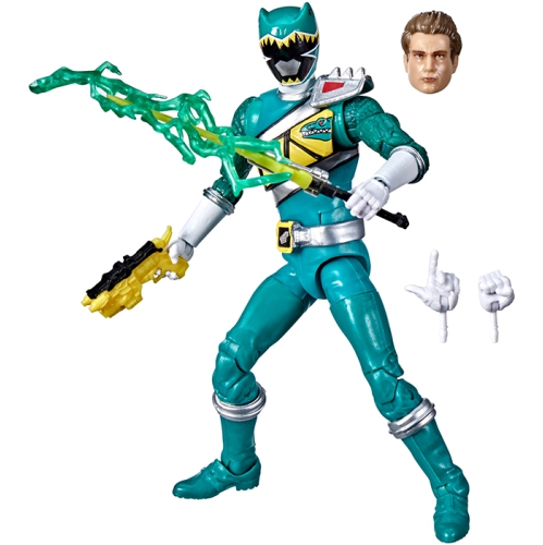 Power Rangers 6 Inch Action Figure Lightning Collection Wave 10 - Dino Charge Green Ranger