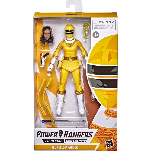 POWER RANGERS  6 Inch Action Figure Lightning Collection Wave 10 - Zeo Ranger In Yellow
