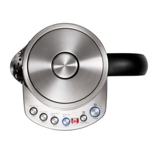 Théière électrique Barton 1.7 L en acier inoxydable, théière combinée et bouilloire, fonction de maintien au chaud…