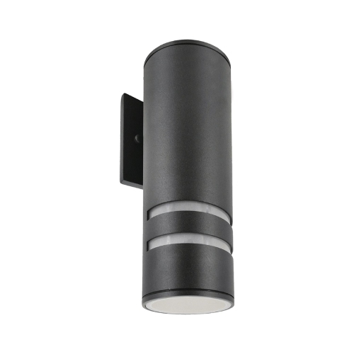 XTRICITY  - Outdoor Wall Light, 9" Height, From The Central Park Collection In Black